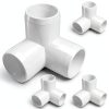 FORMUFIT PVC Fittings 3 Way Connectors Outdoor Durable-0