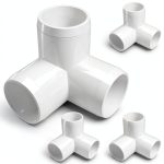 FORMUFIT PVC Fittings 3 Way Connectors Outdoor Durable-0