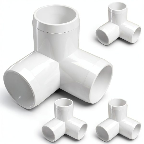 FORMUFIT PVC Fittings 3 Way Connectors Outdoor Durable-0