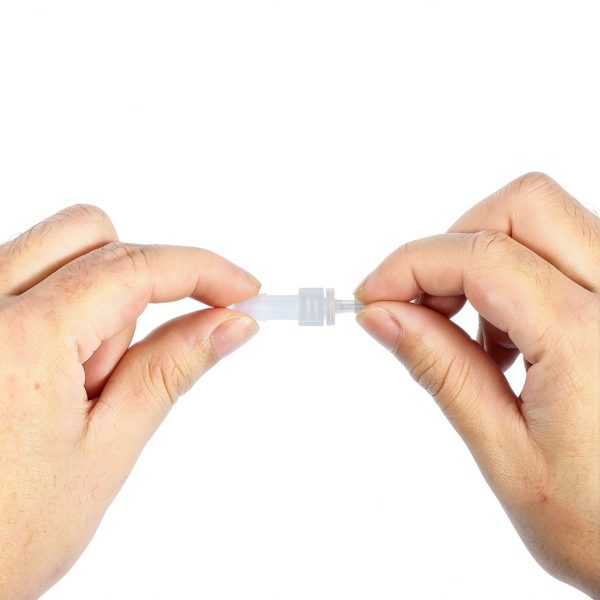 AIEX Luer Lock Connector Clear PP Material Syringe Adapter-3