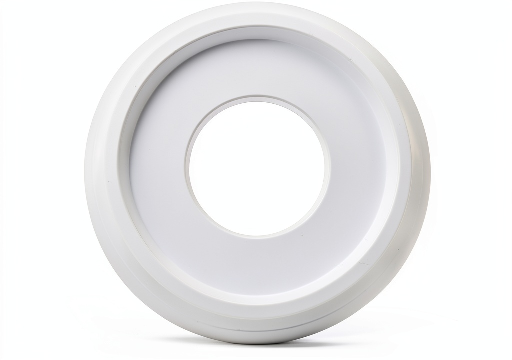 'ZZHXSM ceiling medallion installed with a light fixture'