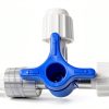 OZXNO 3 Way Luer Stopcock Plastic Threaded Valve DIY-4