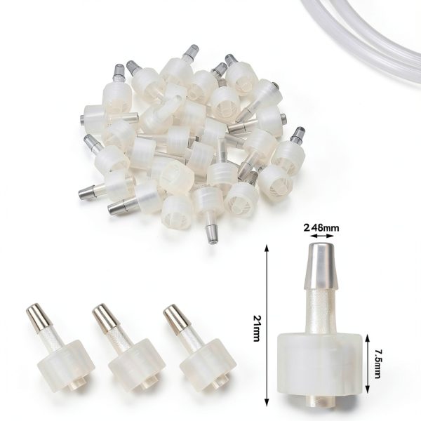 Pavo Luer to Barbed Straight Fitting B13193 Industrial Use-1