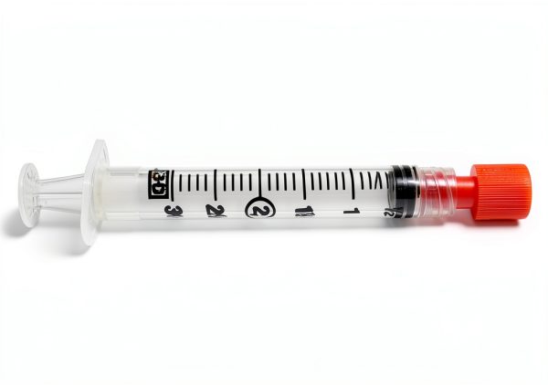 Luer Replacement Cap A+Elite Medical Red Male Female-2