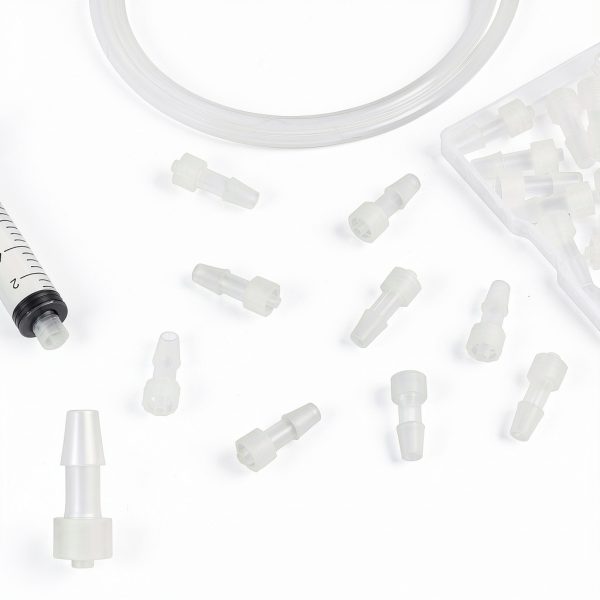 AIEX Luer Lock Connector Clear PP Material Syringe Adapter-1