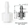 Luer to Barb Adapter MEETOOT Polycarbonate Durable-4