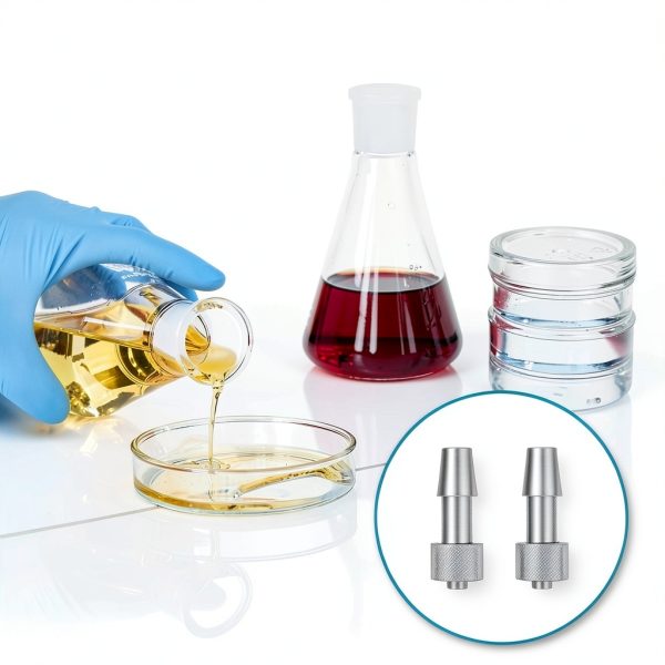 AIEX Luer Lock Connector Clear PP Material Syringe Adapter-6