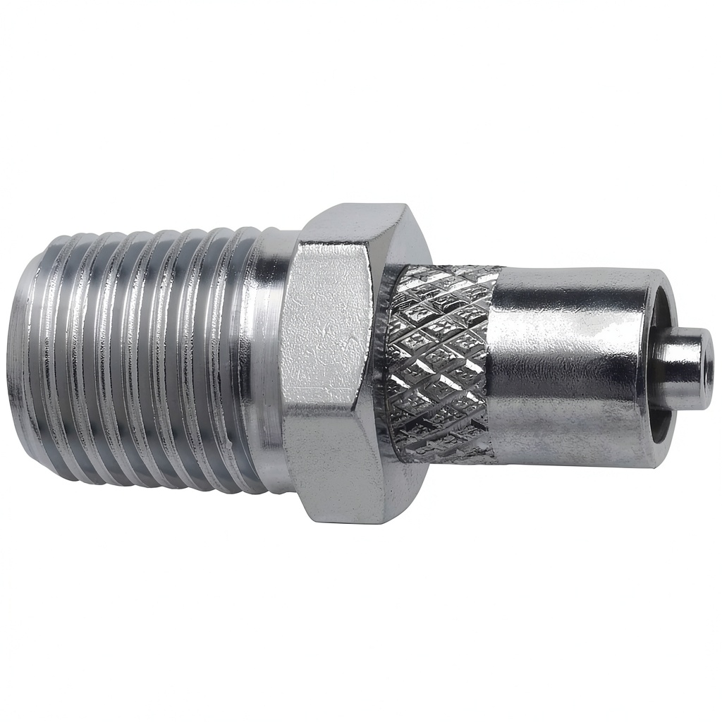 Vita Needle Luer Lock Ring connecting syringe to tubing