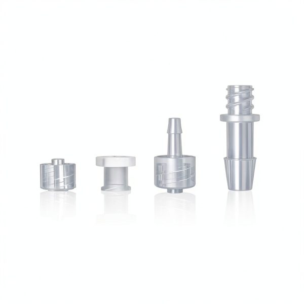 COBETTER Luer Fittings Polypropylene Barbed Connectors 50pcs-4