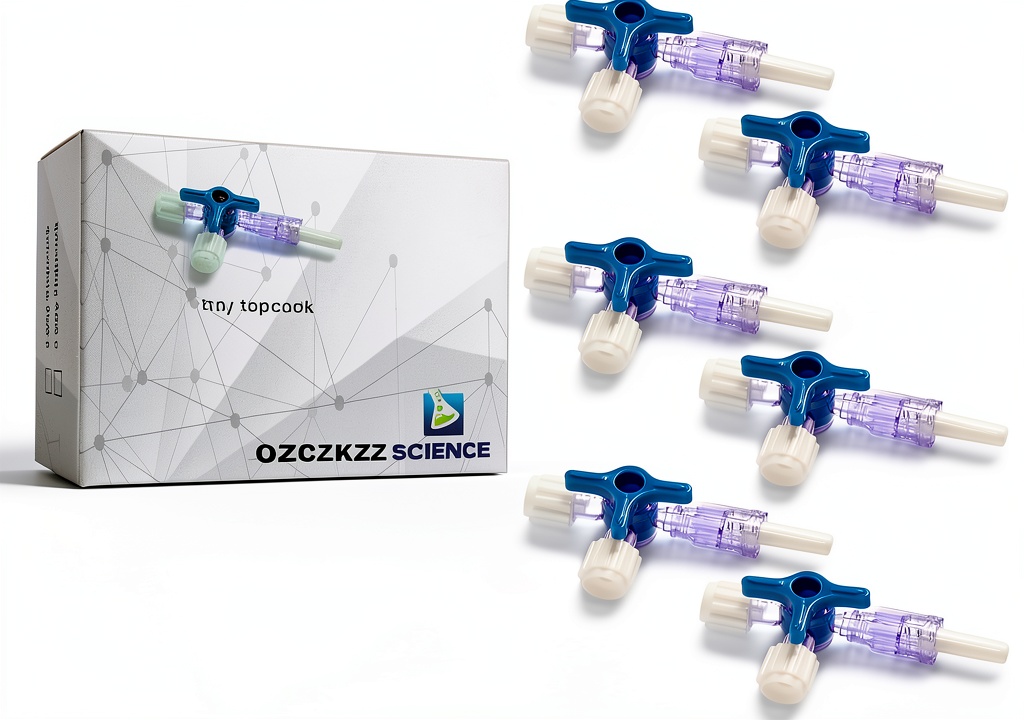 Installing ZTZTST Luer Stopcocks Polycarbonate 3 Way Medical Grade on a lab bench