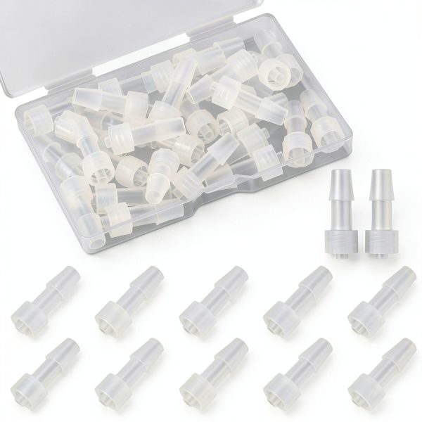 AIEX Luer Lock Connector Clear PP Material Syringe Adapter-0