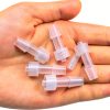 WHYHKJ Luer Lock Hose Barbed Adapters PP Material 10 Pack-4
