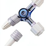 OZXNO 3 Way Luer Stopcock Plastic Threaded Valve DIY-0