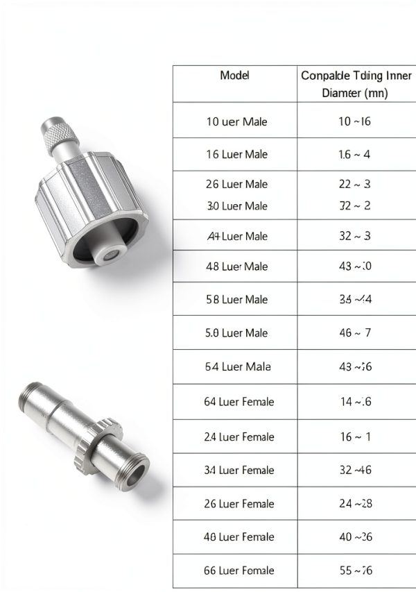 Hynec Luer Lock Adapters Polypropylene Medical Lab-3