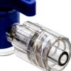 Luer Stopcocks QWORK 20 Pack Plastic Metal 5 Way-4