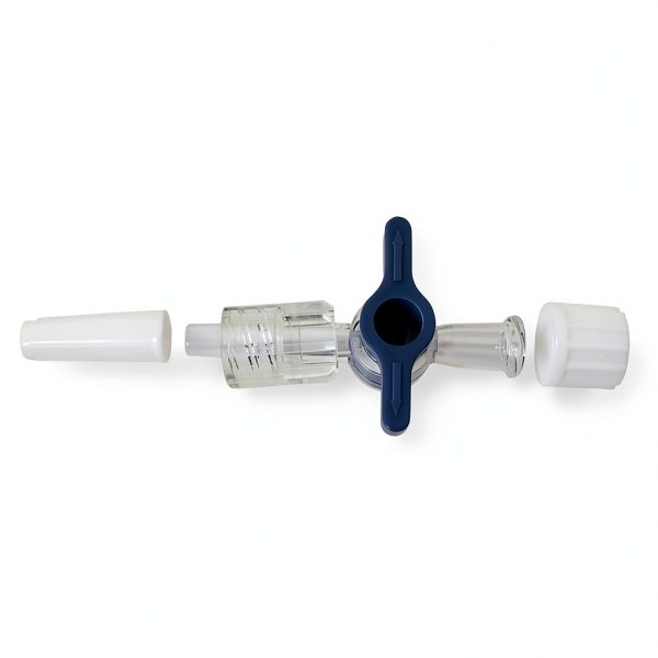 MEETOOT Luer Stopcock Disposable Polycarbonate Lab Equipment-6