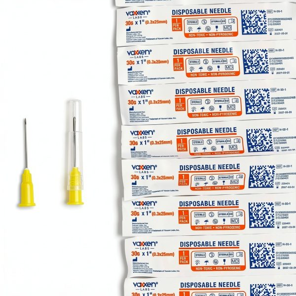 Luer Lock Rings Disposable Single-Use 30 Gauge 1 Inch-1