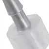MEETOOT Luer to Barb Adapter Clear Polycarbonate 1/8 Inch-2