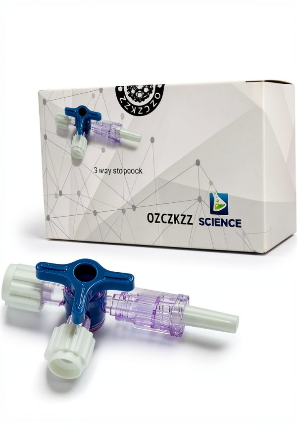 Luer Stopcock Polycarbonate Body Sterile Industrial Use-0