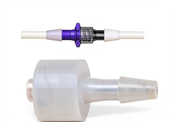 MEETOOT Luer to Barb Adapter Clear Polycarbonate 1/8 Inch-5