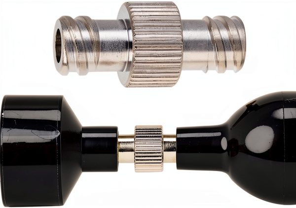 Yjcnelcr Luer Lock Ring Metal Adapter Industrial Scientific-1