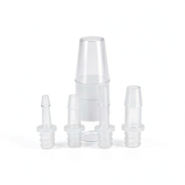 COBETTER Luer Fittings Polypropylene Barbed Connectors 50pcs-2