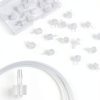 Pavo Luer Lock Connector Transparent PP Medical Fittings-1