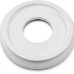 Ceiling Fan Medallion Xhziy PU White Trim Ring-0