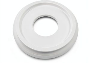 Ceiling Fan Medallion Xhziy PU White Trim Ring-0