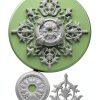Nuanchu Ceiling Medallion White PU Fresh Design-2