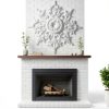 Nuanchu Ceiling Medallion White PU Design-2