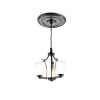 Ceiling Medallion Canomo Matte Black PU Design-6