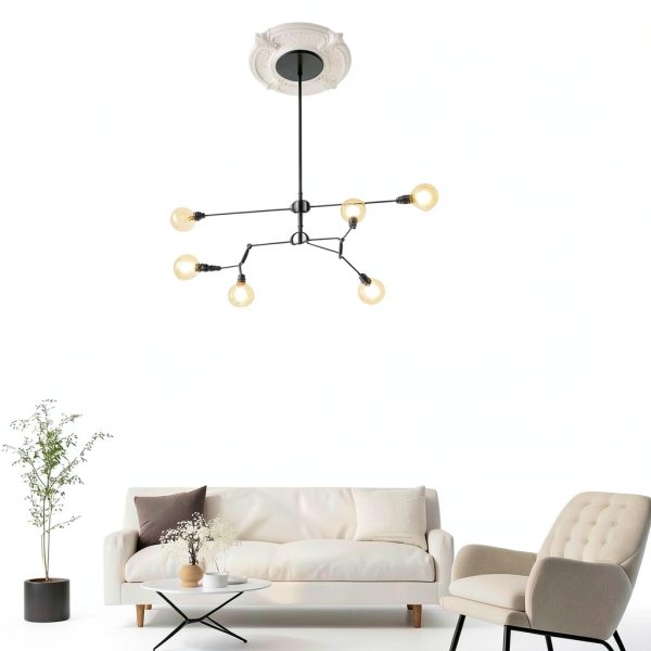 Ceiling Medallion INCREWAY PU 12in Decorative-7