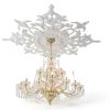 Nuanchu Ceiling Medallion White PU Fresh Design-1