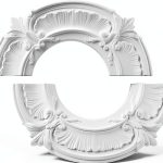 Ceiling Medallion INCREWAY PU 12in Decorative-0