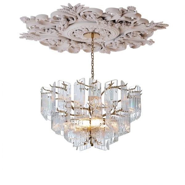 Nuanchu Ceiling Medallions Classic White-7