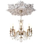 Nuanchu Ceiling Medallions Classic White-0