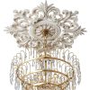 Foxtell White French Ceiling Medallion Home Decor-5