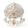 Foxtell White French Ceiling Medallion Home Decor-4