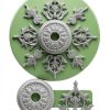 Nuanchu Ceiling Medallion White PU Design-1