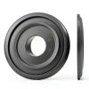 Ceiling Medallion Canomo Matte Black PU Design-3
