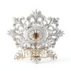 Foxtell White French Ceiling Medallion Home Decor-3