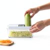 Mandoline Slicer CAROTE 12 in 1 Vegetable Chopper with 1.2L Container-5