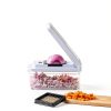 Mandoline Slicer CAROTE 12 in 1 Vegetable Chopper with 1.2L Container-2