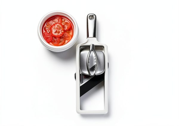 Multi Handheld Mandoline Slicer Yamjug Stainless Steel Adjustable Gray-4