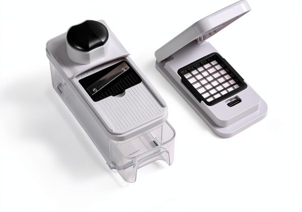 Mandoline Slicer CAROTE 12 in 1 Vegetable Chopper with 1.2L Container-1