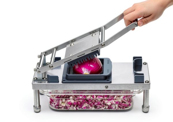 Vegetable Chopper, Veggie Chopper With 8 Blades, Onion Cutter with Container, Pro All-in-1 Food Dicer, Mandoline Slicer, Stainless steel materials Salad Grater-1