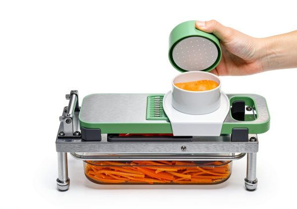Vegetable Chopper, Veggie Chopper With 8 Blades, Onion Cutter with Container, Pro All-in-1 Food Dicer, Mandoline Slicer, Stainless steel materials Salad Grater-3