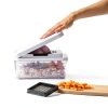 Mandoline Slicer CAROTE 12 in 1 Vegetable Chopper with 1.2L Container-4