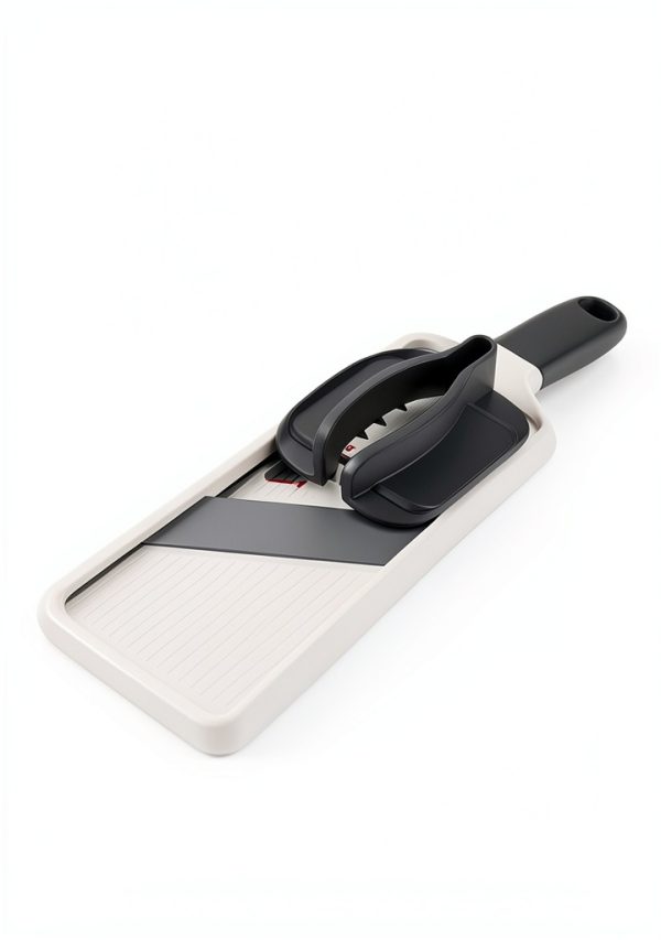 Mandoline Slicer ZKIRON Adjustable Stainless Steel Blade Gray-1